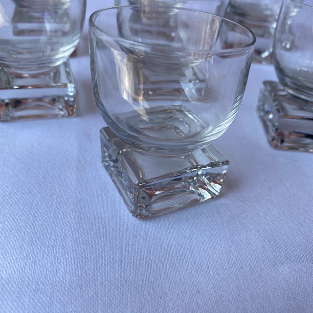 A beautiful collection of ice cube shot glasses. Perfect for any home or party!