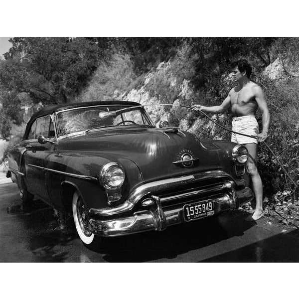 "Rock Hudson at Home" 1952 Photograph by Sid Avery (11x14 Print) For Sale