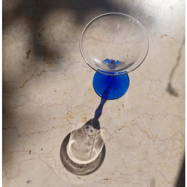 Collector's Glasses attributed to Joseph Hoffman and Venini, 1920s, Set of 2 For Sale - Image 6 of 11