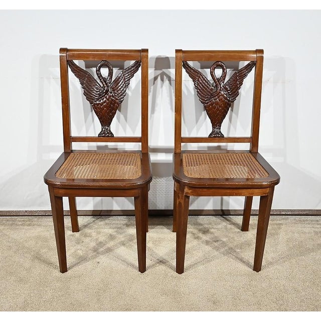 Set of Antique Mahogany Chairs For Sale - Image 18 of 18