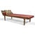 Teak and Cane Colonial Chaise Lounge For Sale - Image 4 of 12