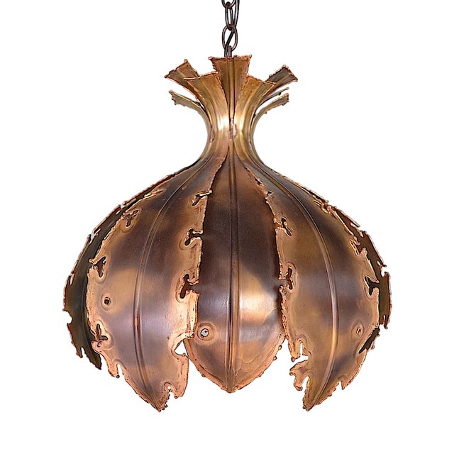 Vintage Scandinavian Pendant Lamp by Svend Aage Holm Sørensen for Thea For Sale