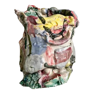 Bubble Me Crazy Sculpture by Tracey Kessler