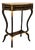 Antique French Ebonised Poudreuse with Mounted Decorative Gilt, 1800s For Sale