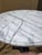 White Mid 20th Century Marble Top Bistro Cafe Table For Sale - Image 8 of 14
