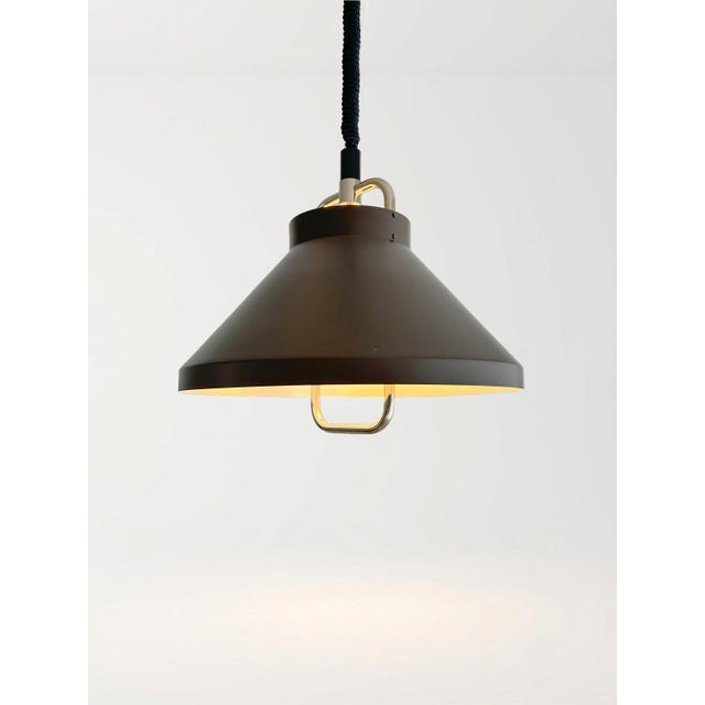 Rise-and-Fall Tarok Pendant Lamp by Jo Hammerborg for Fog & Mørup, 1970s For Sale - Image 12 of 12