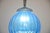 Vintage Murano Blue Glass Pendant Light, 1960 For Sale - Image 6 of 11