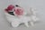 This gorgeous Poodle Figurine is made of bone china. This darling collectible is marked on the bottom with the following...