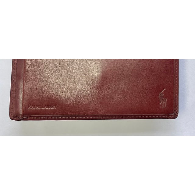 Navy Blue 1980s Ralph Lauren Black Watch Tartan Wallet With Shoulder Strap For Sale - Image 8 of 8