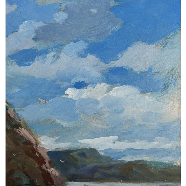 2020s Oil Painting Ships on the Ferry Yuriy Suprunchuk For Sale - Image 5 of 10