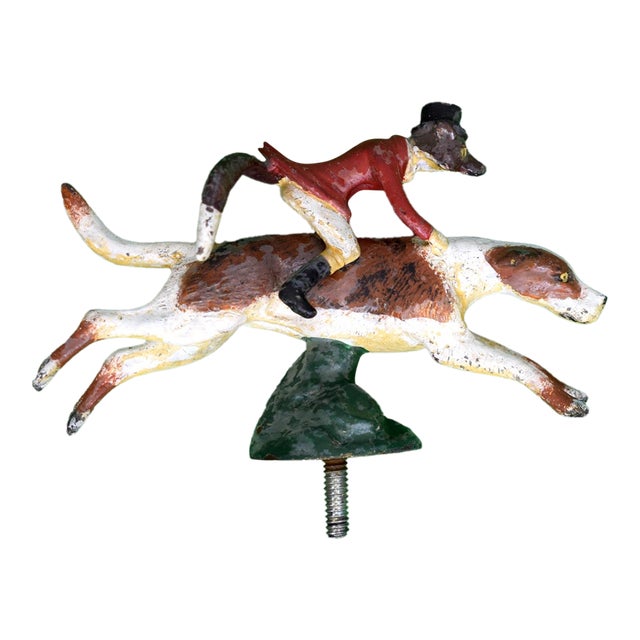 Lejeune Fox Riding Hound Car Mascot For Sale