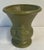 Vintage McCoy Floraline Green Neoclassical Design Vase For Sale - Image 4 of 9