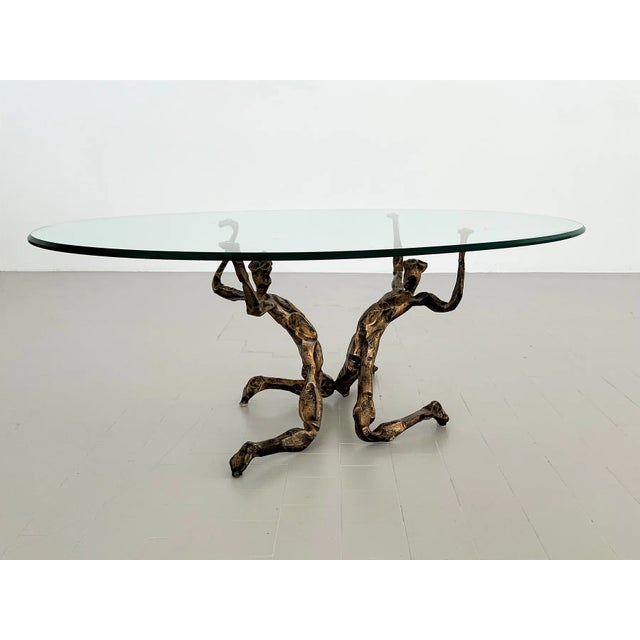 Brutalist Trinidad Coffee Table in Bronze by Salvino Marsura, 1960 For Sale - Image 13 of 13