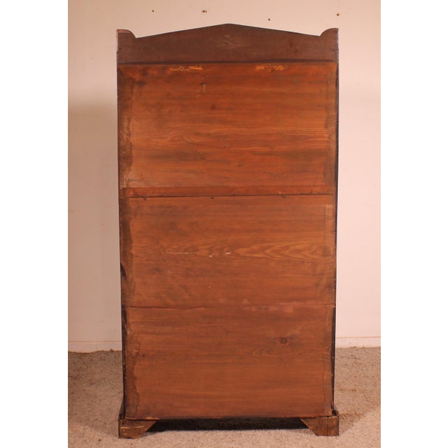 Waterfall Bookcase in Mahogany For Sale - Image 9 of 12