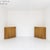 Brown Italian Ash Corner Furniture, 1950s, Set of 2 For Sale - Image 8 of 9