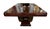 1930s Art Deco Dining Table in Makassar Ebony and Black Lacquer with Gondola Base, 1930 For Sale - Image 5 of 18