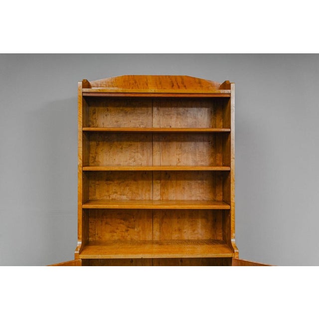 Exceptional Art Nouveau Bookshelf For Sale - Image 9 of 18