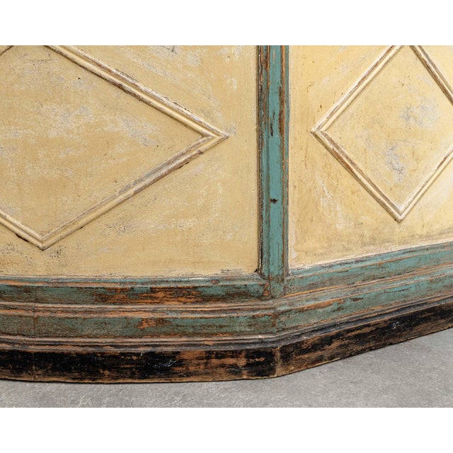 Antique Italian Counter with Marble Top, 19th Century For Sale - Image 9 of 18
