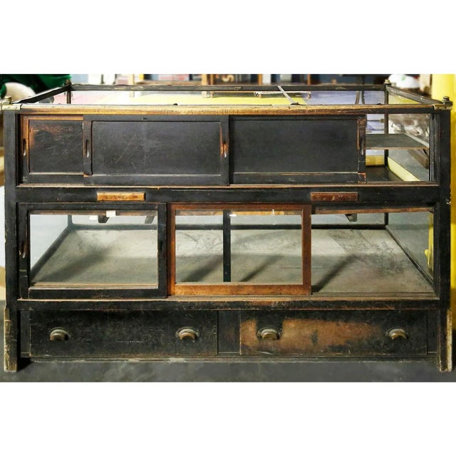 Traditional Showcase Antique Cigar Store Display For Sale - Image 3 of 5