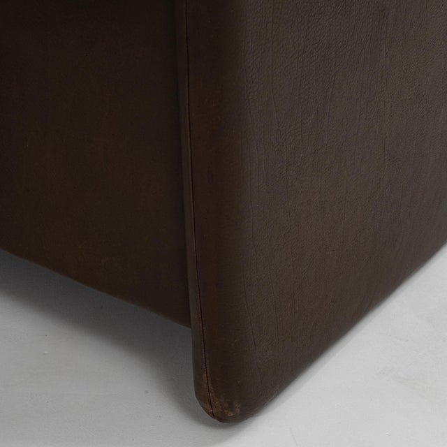 1960s Swiss Leather Sofa Ds 86 Attributed to De Sede For Sale - Image 10 of 18