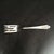 Beautiful Vintage Sterling Silver ,Art Deco Style Pastry /Salad Fork, "Monogram E G M" Makers Mark Reads" International...