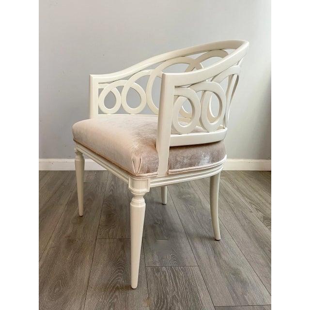 1960s Italian Lacquered Armchairs-A Pair For Sale - Image 4 of 7