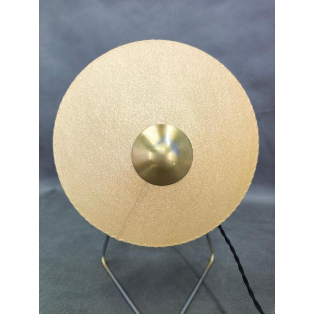 Vintage Table Lamp in Chrome with Paper Shade by Helena Frantová, 1960s For Sale - Image 11 of 14