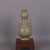 Art Deco Chinese Ceramic Vase Ge Ware Crackle Glaze Celadon Double Ears Vase For Sale - Image 3 of 9