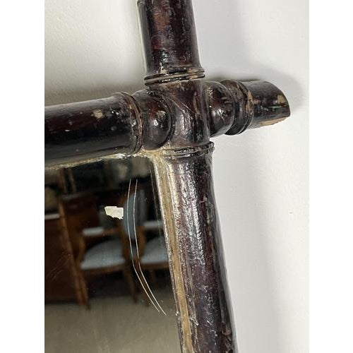 Faux Bamboo Mirror, 1890s For Sale - Image 10 of 15