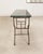 French Belle Époque Steel Marble Bronze Pâtisserie Table Console For Sale In Sacramento - Image 6 of 18
