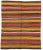 Mid-20th Century Vintage Turkish Kilim Rug, 4'11" X 6'5" For Sale - Image 4 of 7
