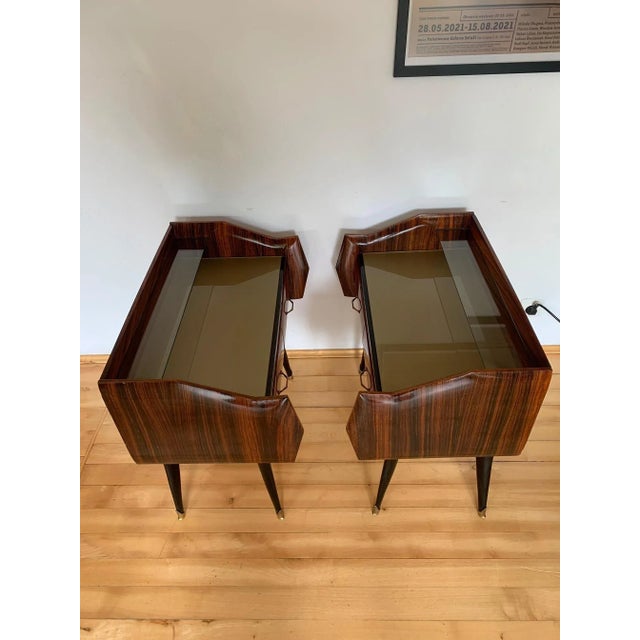 Bedside Tables by Paolo Buffa, Italy, 1950s, Set of 2 For Sale - Image 12 of 16