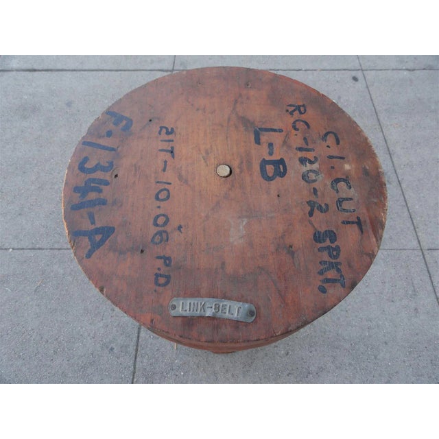 Industrial Wood Foundry Pattern Mold for Shear Pin Hub – Sculptural Architectural Artifact For Sale In Los Angeles - Image 6 of 9
