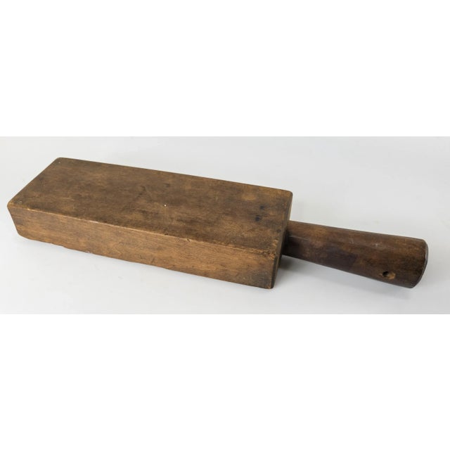 Primitive Rustic Chinese Carved Wood Cookie Mold For Sale In New York - Image 6 of 8