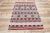 Textile Vintage Persian Shiraz Kilim Rug - 03'02 X 04'11 For Sale - Image 7 of 9