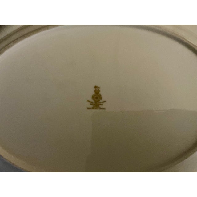 Ceramic English Serving Dish by Royal Doulton. Monteigne H4954 For Sale - Image 7 of 12