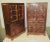 Pair of Chinese Export cases for collections. Shelves and drawers for storage and display of a variety of precious and...