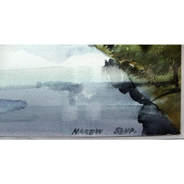 Ludomir Slupeczanski, Narew, Watercolour on Paper For Sale - Image 4 of 7