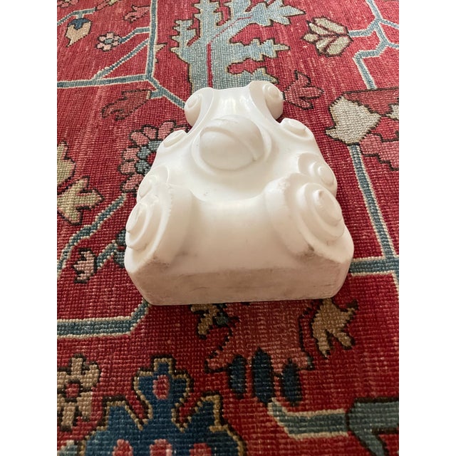 Early 20th Century Antique Carved Marble Keystone/ Architectural Elements For Sale - Image 5 of 9