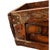This is a beautiful vintage gathering basket. Masterfully crafted, richly toned, woven-wood splint slats, reinforced with...