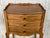 Wood Pair of French Nightstands With Three Drawers and Carbriole Legs For Sale - Image 7 of 10
