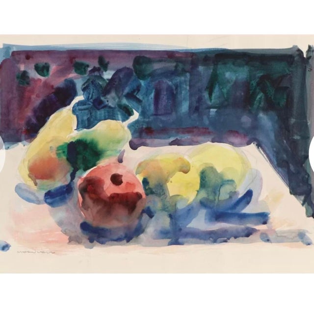 Jack Meanwell (American/Canadian, 1919-2005) Untitled, late 20th century Watercolor on paper Signed to lower left Hailing...