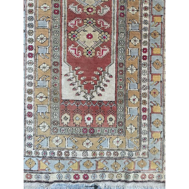 Vintage Turkish Kars Rug, 1980s For Sale - Image 4 of 18