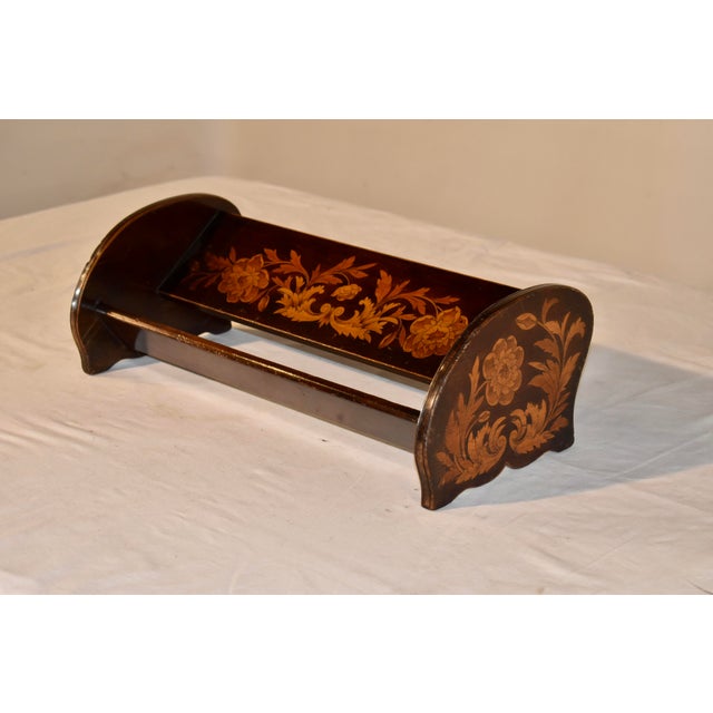 English English Edwardian Mahogany Book Stand, Circa 1900 For Sale - Image 3 of 10