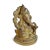 Vintage solid brass small Ganesha. Beautiful intricate details.