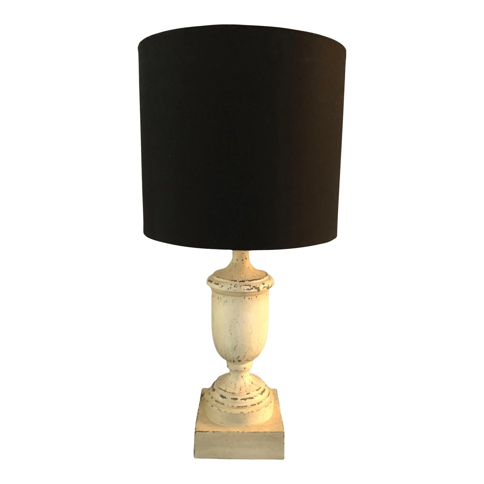 21st Century Weathered Plaster Urn Style Lamp by Barbara Cosgrove ...