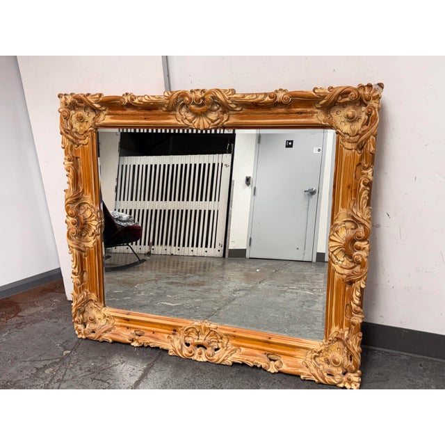 Neoclassical Empire Style Wall Mirror For Sale - Image 4 of 11