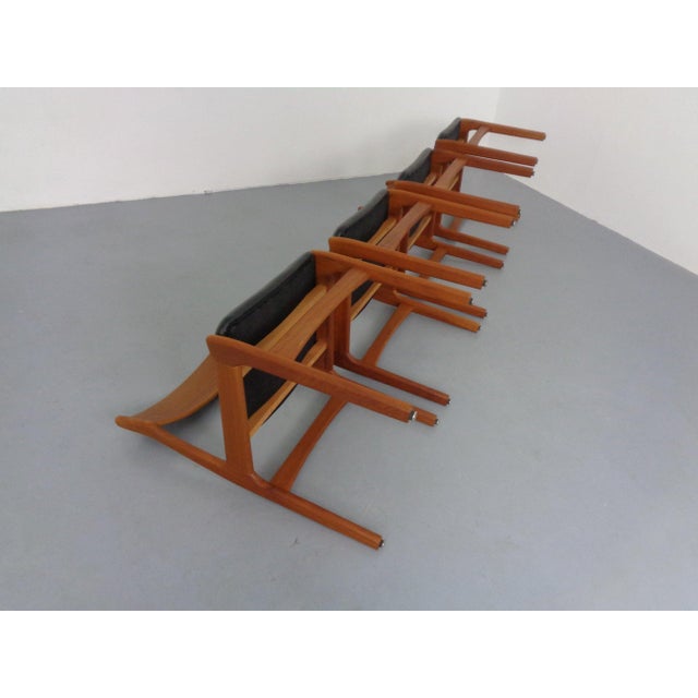 Teak Dining Chairs by Erik Buch for Od Møbler, Denmark, 1960s, Set of 4 For Sale - Image 10 of 12