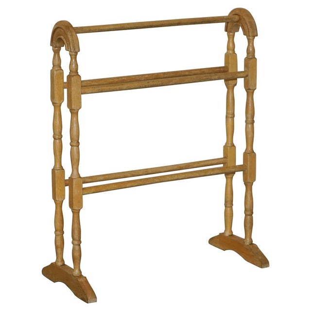 Victorian Pine Towel Rail, 1900s For Sale - Image 17 of 17