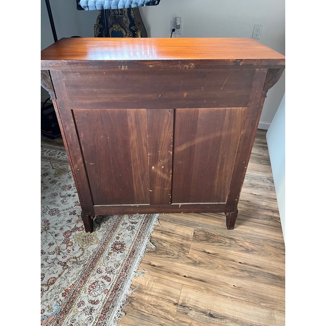 Antique English Jacobean Revival Mahogany Buffet C. 1915–1925 For Sale - Image 9 of 10